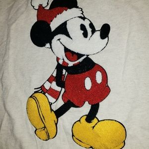 Santa Mickey Crewneck Christmas Sweater in (lg)